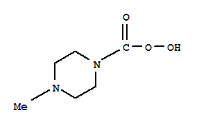 4-Methyl-1-piperazinecarboperoxoic acid Structure,865061-51-4Structure