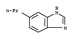 1H-benzimidazole,5-propyl-(9ci) Structure,86774-38-1Structure