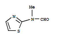 Formamide, n-methyl-n-2-thiazolyl- Structure,86780-10-1Structure