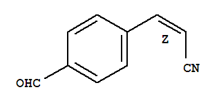 2-Propenenitrile, 3-(4-formylphenyl)-, (z)-(9ci) Structure,86867-57-4Structure