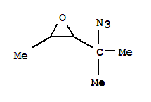  2-(1-疊氮基-1-甲基乙基)-3-甲基-環(huán)氧乙烷結(jié)構(gòu)式_868684-45-1結(jié)構(gòu)式