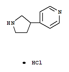 4-(Pyrrolidin-3-yl)pyridinehydrochloride Structure,869971-44-8Structure