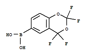 (2,2,4,4-Tetrafluoro-4h-1,3-benzodioxin-6-yl)boronic acid Structure,870822-77-8Structure