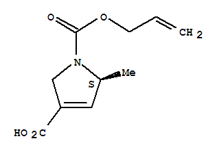 1H-pyrrole-1,3-dicarboxylic  acid,2,5-dihydro-5-methyl-,1-(2-propen-1-yl)  ester,(5s)- Structure,872693-14-6Structure