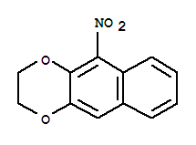 Naphtho[2,3-b]-p-dioxin,2,3-dihydro-5-nitro-(5ci) Structure,872798-20-4Structure