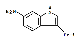 3-(1-Methylethyl)-1h-indol-6-amine Structure,873055-16-4Structure