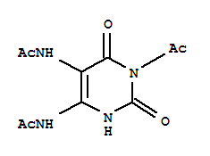 Uracil, 5,6-diacetamido-3-acetyl- (5ci) Structure,873376-13-7Structure