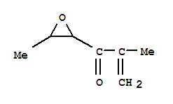 2-Propen-1-one,2-methyl-1-(3-methyl-2-oxiranyl)- Structure,874007-89-3Structure