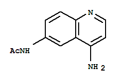 (5CI)-6-乙酰氨基-4-氨基喹啉結(jié)構(gòu)式_874497-95-7結(jié)構(gòu)式