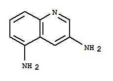 Quinoline, 3,5-diamino- (5ci) Structure,874498-26-7Structure