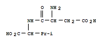 (5CI)-3-氨基-N-(1-羧基-2-甲基丙基)-琥珀酰胺酸結(jié)構(gòu)式_874504-15-1結(jié)構(gòu)式