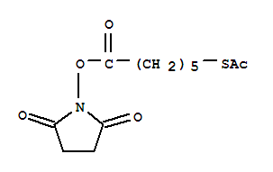 6-(Acetylthio)-hexanoic acid 2,5-dioxo-1-pyrrolidinyl ester Structure,874743-76-7Structure