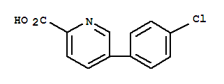 5-(4-Chlorophenyl)picolinicacid Structure,87789-85-3Structure