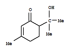 2-Cyclohexen-1-one, 6-(1-hydroxy-1-methylethyl)-3-methyl- Structure,87791-00-2Structure