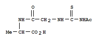 N-(4-acetyl-2-oxo-5-thioxo-4-imidazolidinyl)-l-alanine Structure,879008-63-6Structure