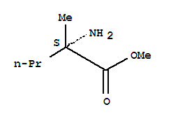 (9ci)-2-甲基-L-正纈氨酸甲酯結(jié)構(gòu)式_87974-75-2結(jié)構(gòu)式