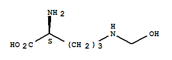 L-ornithine, n5-(hydroxymethyl)-(9ci) Structure,87974-96-7Structure