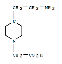 1-Piperazineaceticacid,4-(2-aminoethyl)-(9ci) Structure,87980-97-0Structure