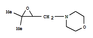 Morpholine, 4-[(3,3-dimethyloxiranyl)methyl]-(9ci) Structure,88091-98-9Structure