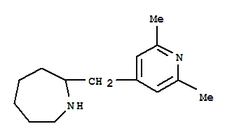 2-[(2,6-Dimethyl-4-pyridinyl)methyl]hexahydro-1H-azepine Structure,881042-05-3Structure