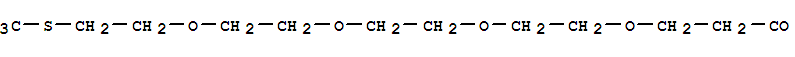15-Tritylmercapto-4,7,10,13-tetraoxapentadecanoic acid monohydrate Structure,882847-05-4Structure