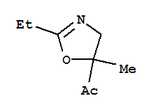 Ethanone, 1-(2-ethyl-4,5-dihydro-5-methyl-5-oxazolyl)-(9ci) Structure,88309-28-8Structure