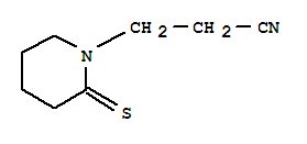 1-Piperidinepropanenitrile,2-thioxo- Structure,883242-02-2Structure