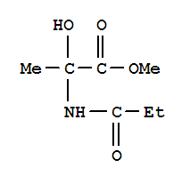 Alanine,2-hydroxy-n-(1-oxopropyl)-,methyl ester Structure,883456-94-8Structure