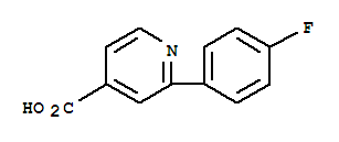 2-(4-Fluorophenyl)isonicotinic acid Structure,883528-25-4Structure