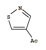 1-異噻唑-4-基-乙酮結(jié)構(gòu)式_88511-36-8結(jié)構(gòu)式