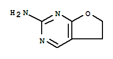 5,6-Dihydrofuro[2,3-d]pyrimidin-2-amine Structure,88513-35-3Structure