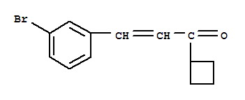 3-(3-Bromophenyl)-1-cyclobutyl -prop-2-en-1-one Structure,885267-04-9Structure