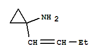 (E)-1-(1-丁烯)環(huán)丙烷胺結(jié)構(gòu)式_885268-19-9結(jié)構(gòu)式