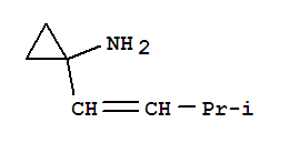 (E)-1-(3-甲基-1-丁烯)環(huán)丙烷胺結(jié)構(gòu)式_885268-21-3結(jié)構(gòu)式