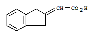 Indan-2-ylidene-acetic acid Structure,885269-67-0Structure