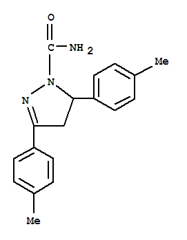 3,5-Dip-tolyl-4,5-dihydro-1H-pyrazole-1-carboxamide Structure,885269-78-3Structure