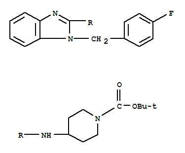 1-Boc-4-[1-(4-fluoro-benzyl)-1h-benzoimidazol-2-ylamino]-piperidine Structure,885270-91-7Structure