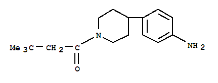 1-[4-(4-Amino-phenyl)-piperidin-1-yl]-3,3-dimethyl-butan-1-one Structure,885270-98-4Structure