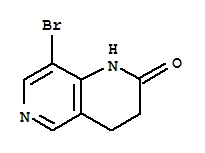 8-Bromo-3,4-dihydro-1,6-naphthyridin-2(1H)-one Structure,885271-02-3Structure