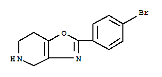 2-(4-Bromo-phenyl)-4,5,6,7-tetrahydro-oxazolo[4,5-c]pyridine Structure,885272-77-5Structure