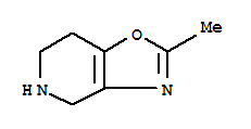 2-Methyl-4,5,6,7-tetrahydrooxazolo[4,5-c]pyridine Structure,885273-36-9Structure