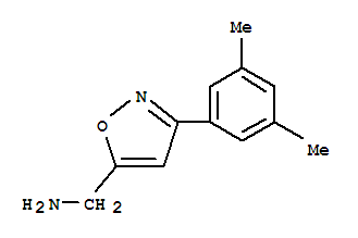 C-[3-(3,5-dimethyl-phenyl)-isoxazol-5-yl]-methylamine Structure,885273-62-1Structure