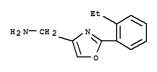 2-(2-乙基苯基)-噁唑-4-甲胺結構式_885273-94-9結構式