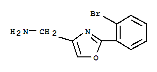 2-(2-Bromo-phenyl)-oxazol-4-yl-methylamine Structure,885274-15-7Structure