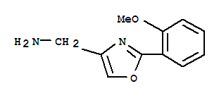 2-(2-Methoxy-phenyl)-oxazol-4-yl-methylamine Structure,885274-29-3Structure