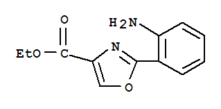 2-(2-Amino-phenyl)-oxazole-4-carboxylic acid ethyl ester Structure,885274-55-5Structure