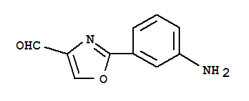 2-(3-Amino-phenyl)-oxazole-4-carbaldehyde Structure,885274-76-0Structure