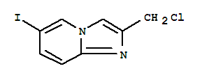 2-(Chloromethyl)-6-iodoimidazo[1,2-a]pyridine Structure,885275-91-2Structure