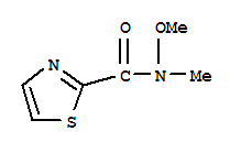 N-methoxy-n-methyl-thiazole-2-carboxamide Structure,885278-18-2Structure