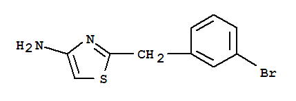 2-(3-Bromo-benzyl)-thiazol-4-ylamine Structure,885279-46-9Structure